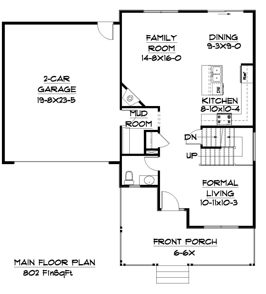 Floor Plan First Story