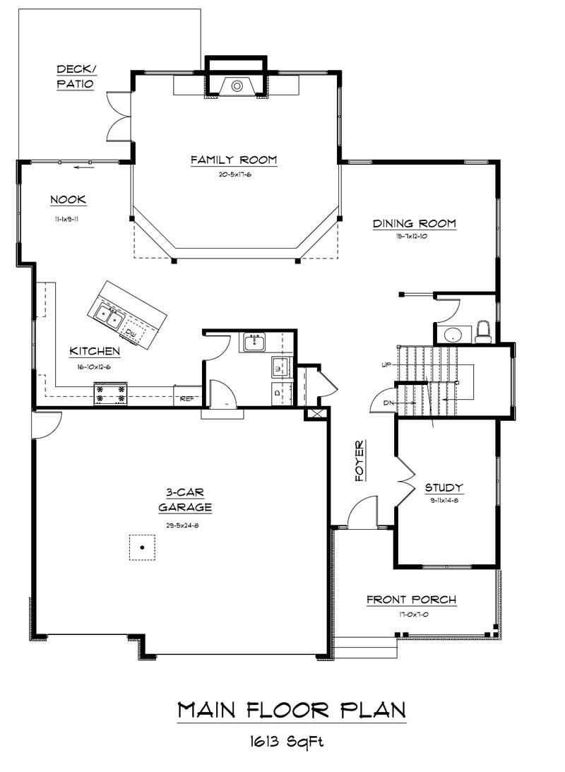 MAIN LEVEL FLOOR PLAN