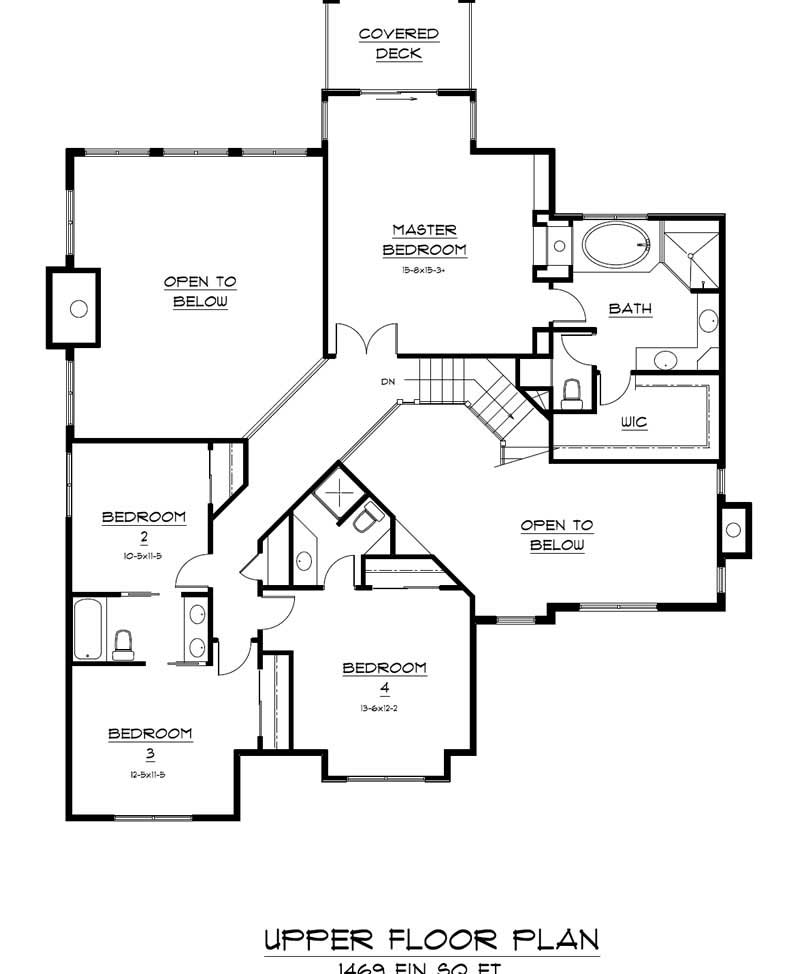 SECOND LEVEL FLOOR PLAN