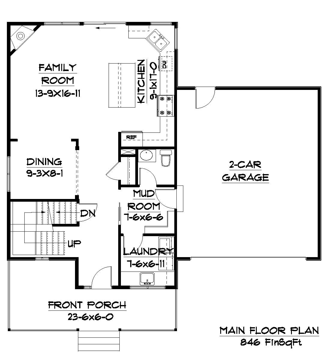MAIN LEVEL FLOOR PLAN
