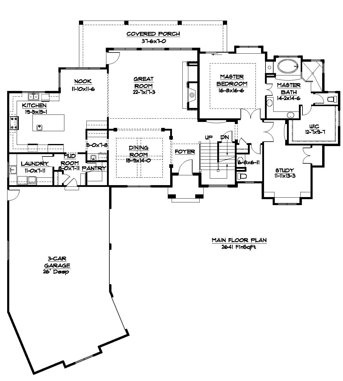 MAIN LEVEL FLOOR PLAN