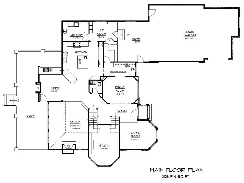 MAIN LEVEL FLOOR PLAN
