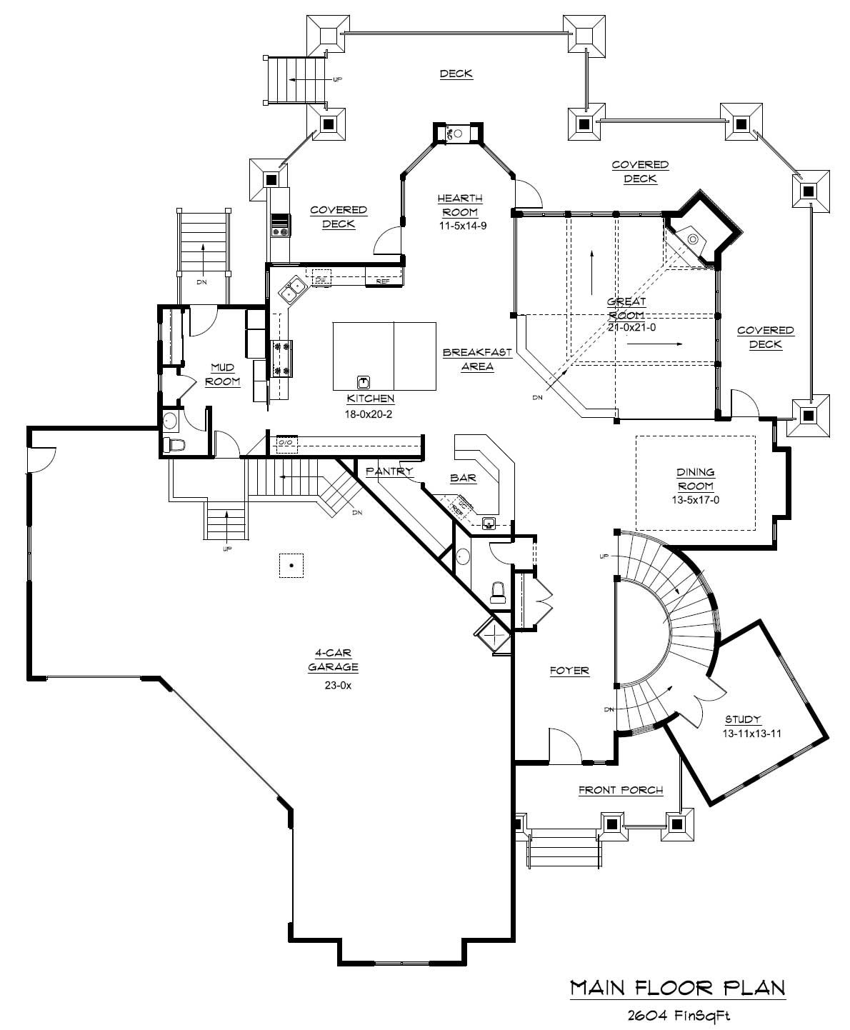 Floor Plan First Story