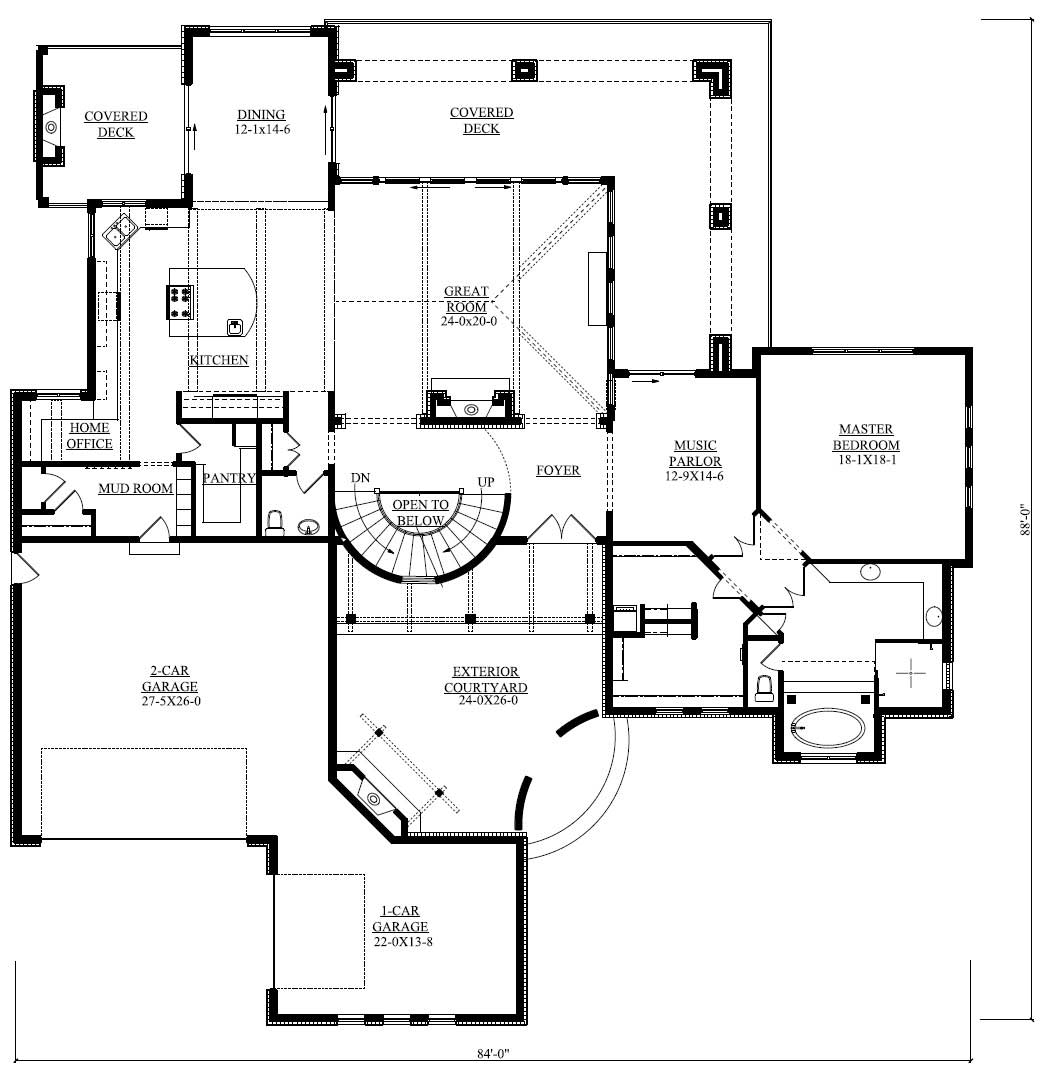 Floor Plan First Story