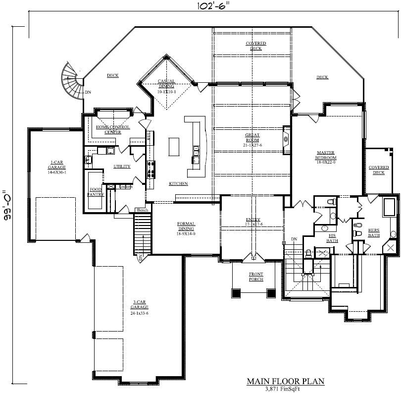 Floor Plan First Story