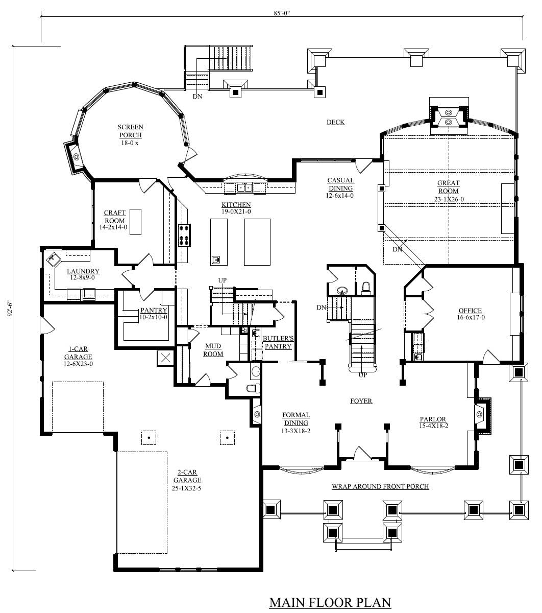 Floor Plan First Story
