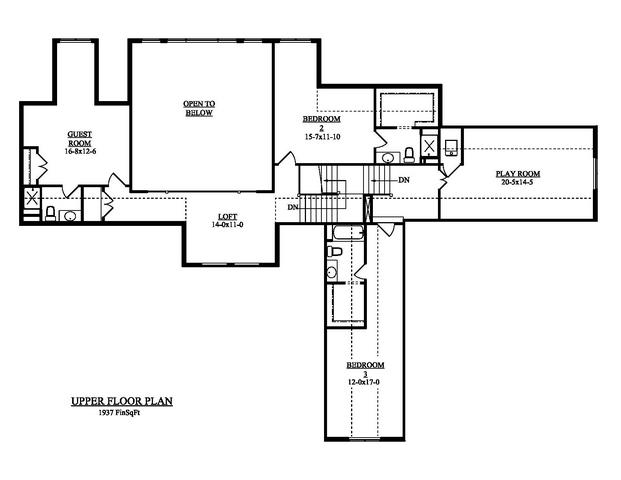 Floor Plan Upper Level