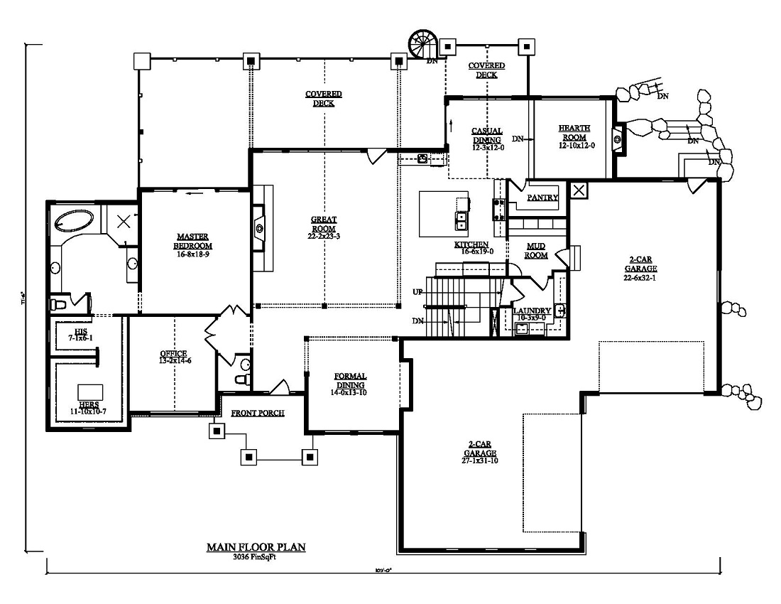 Floor Plan Main Level