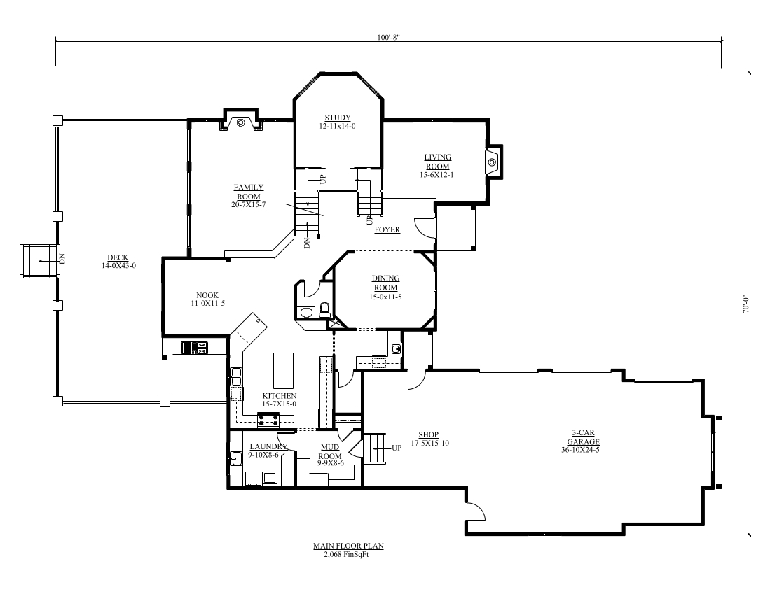 Floor Plan Main Level