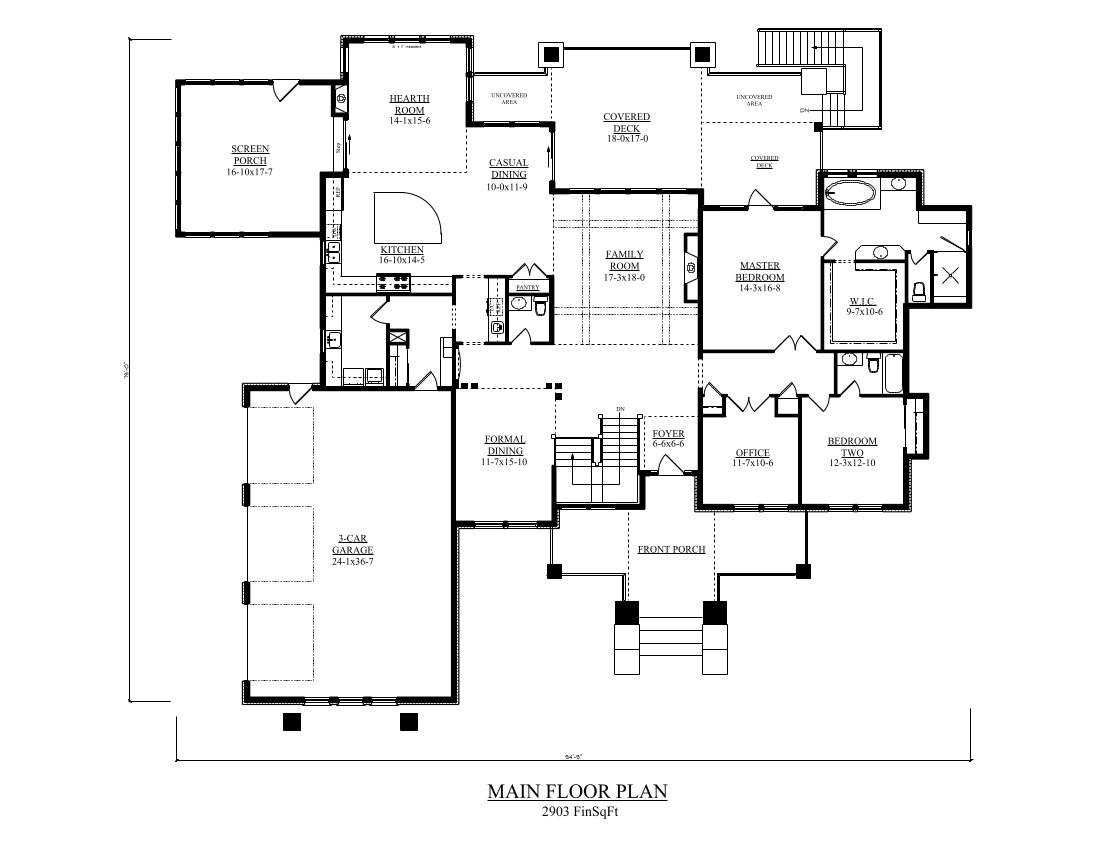 Floor Plan Main Level