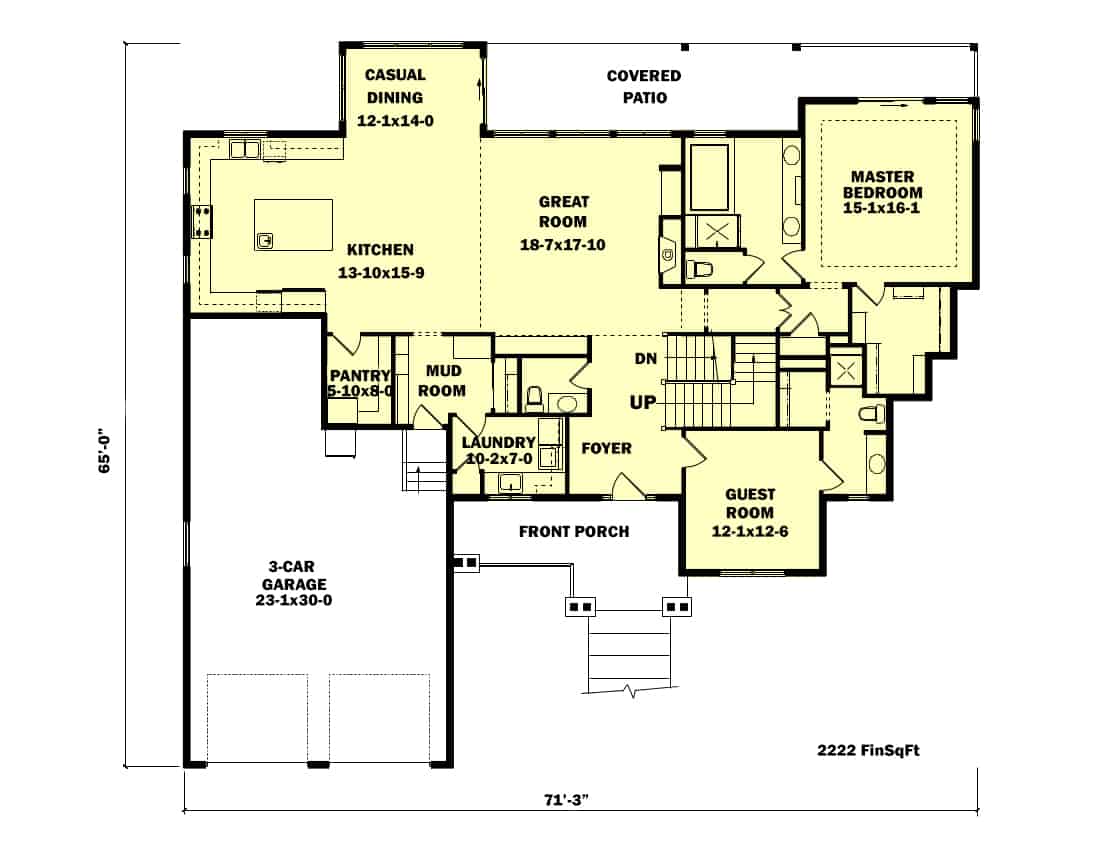 Floor Plan Main Level
