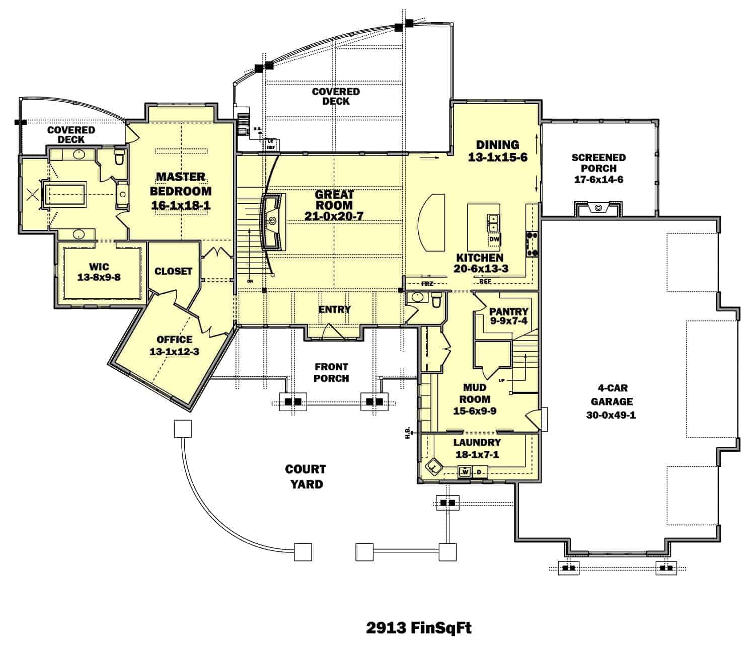 Floor Plan Main Level