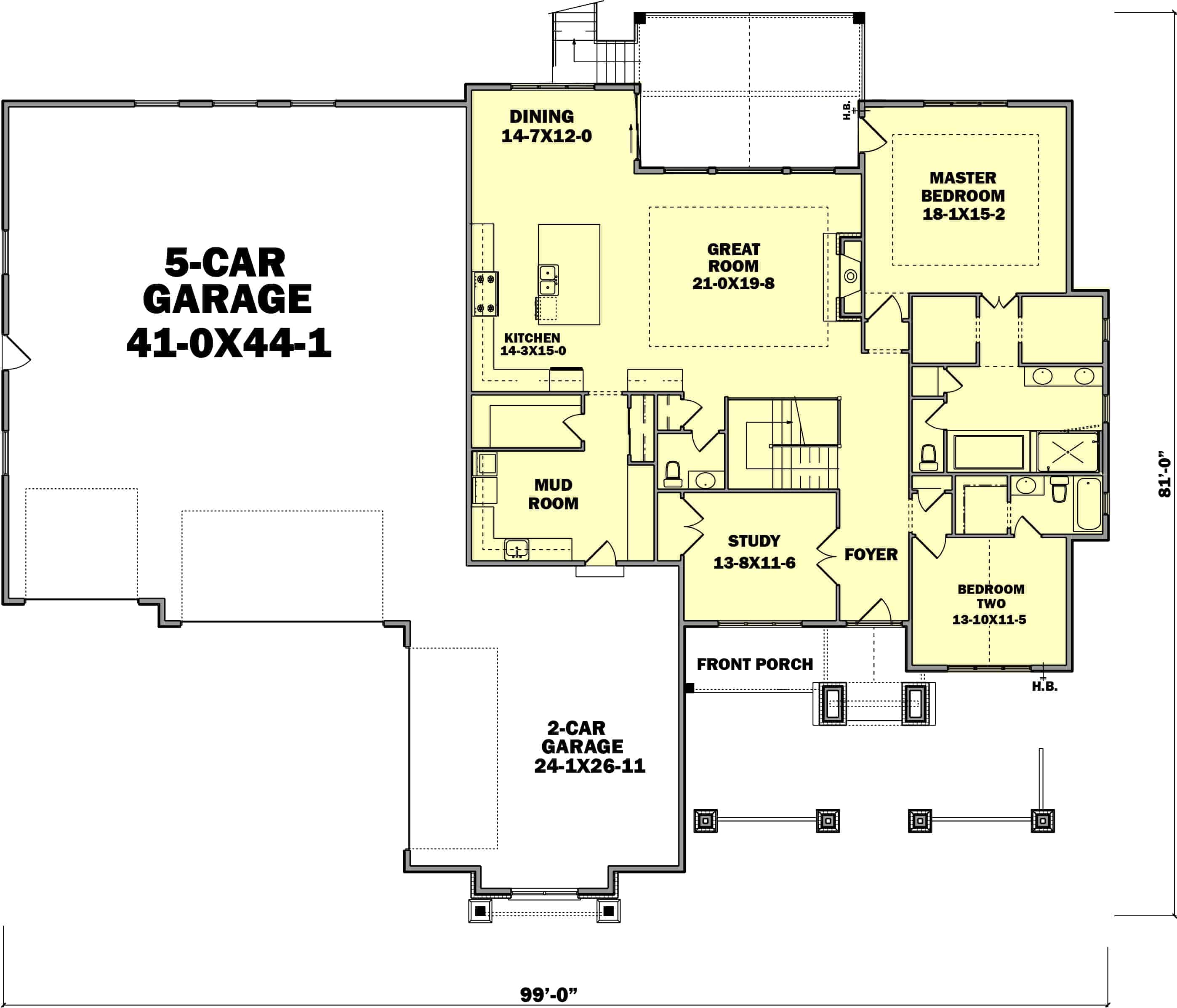 Floor Plan First Story