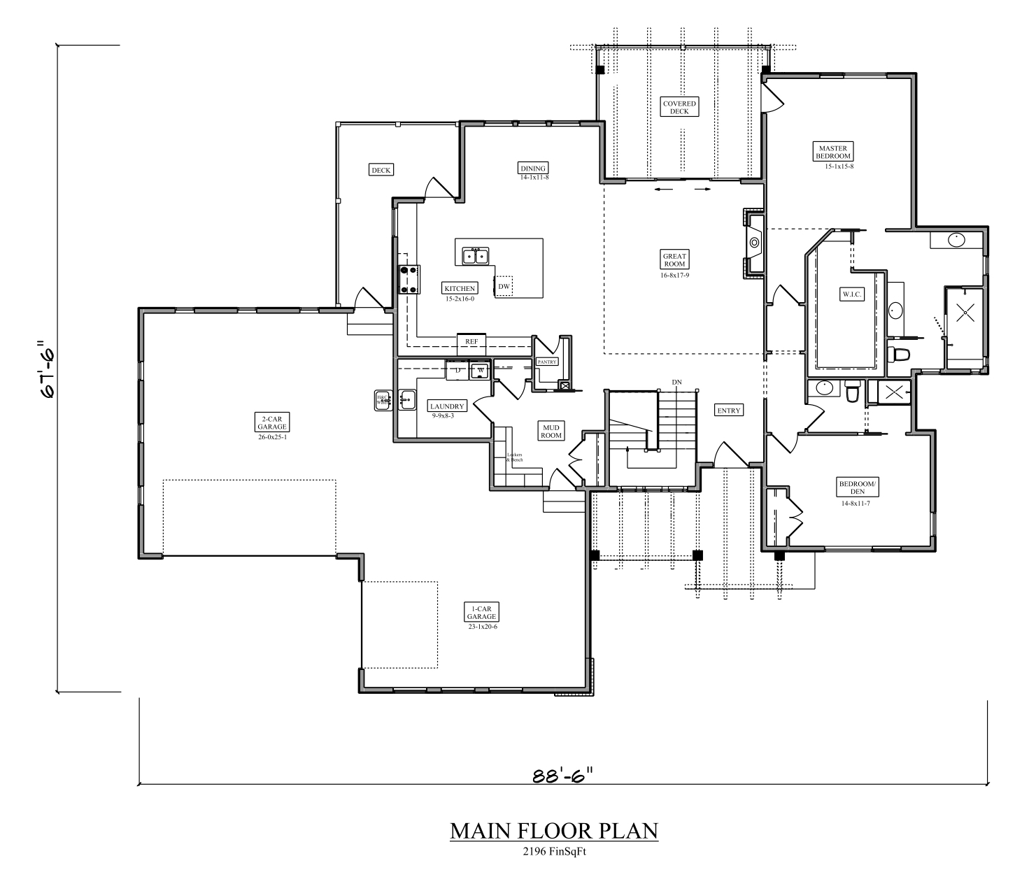Floor Plan Main Level