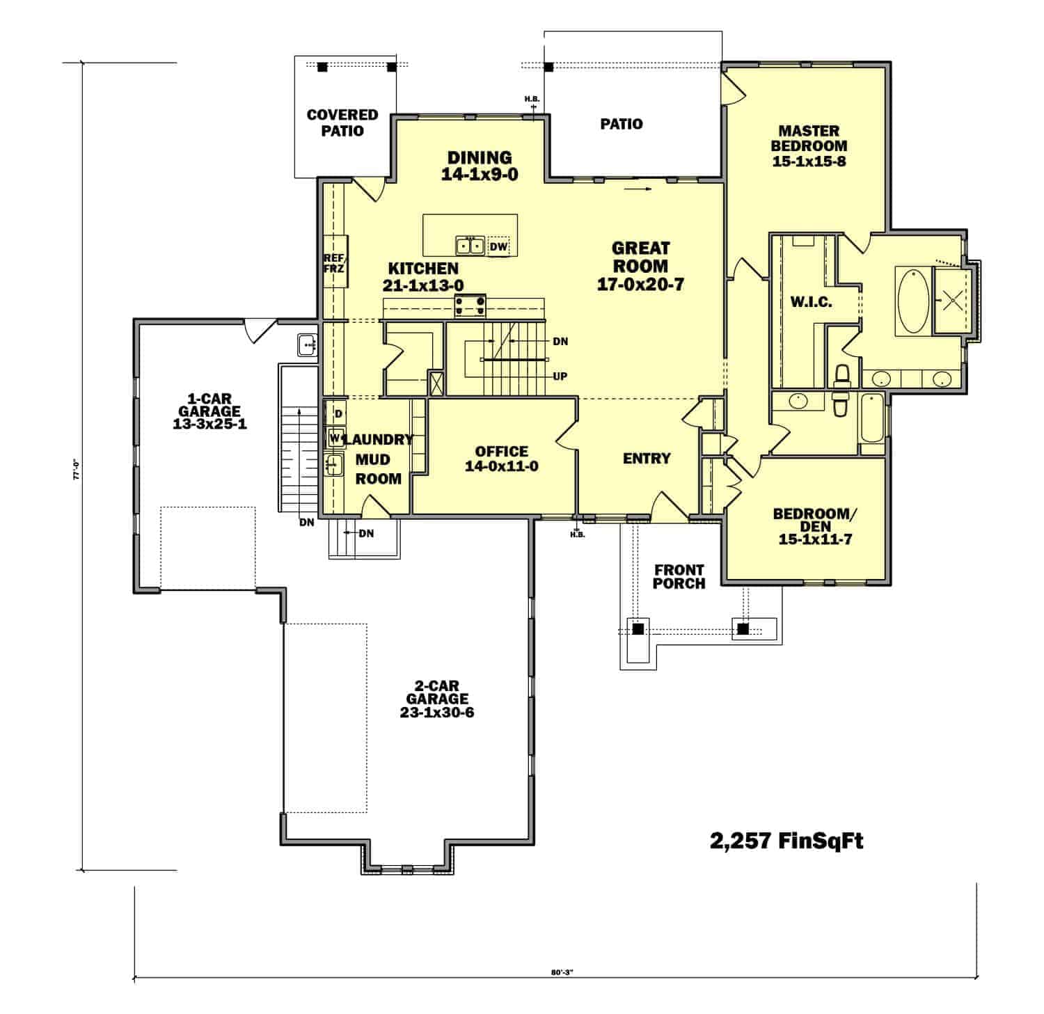 Floor Plan Main Level