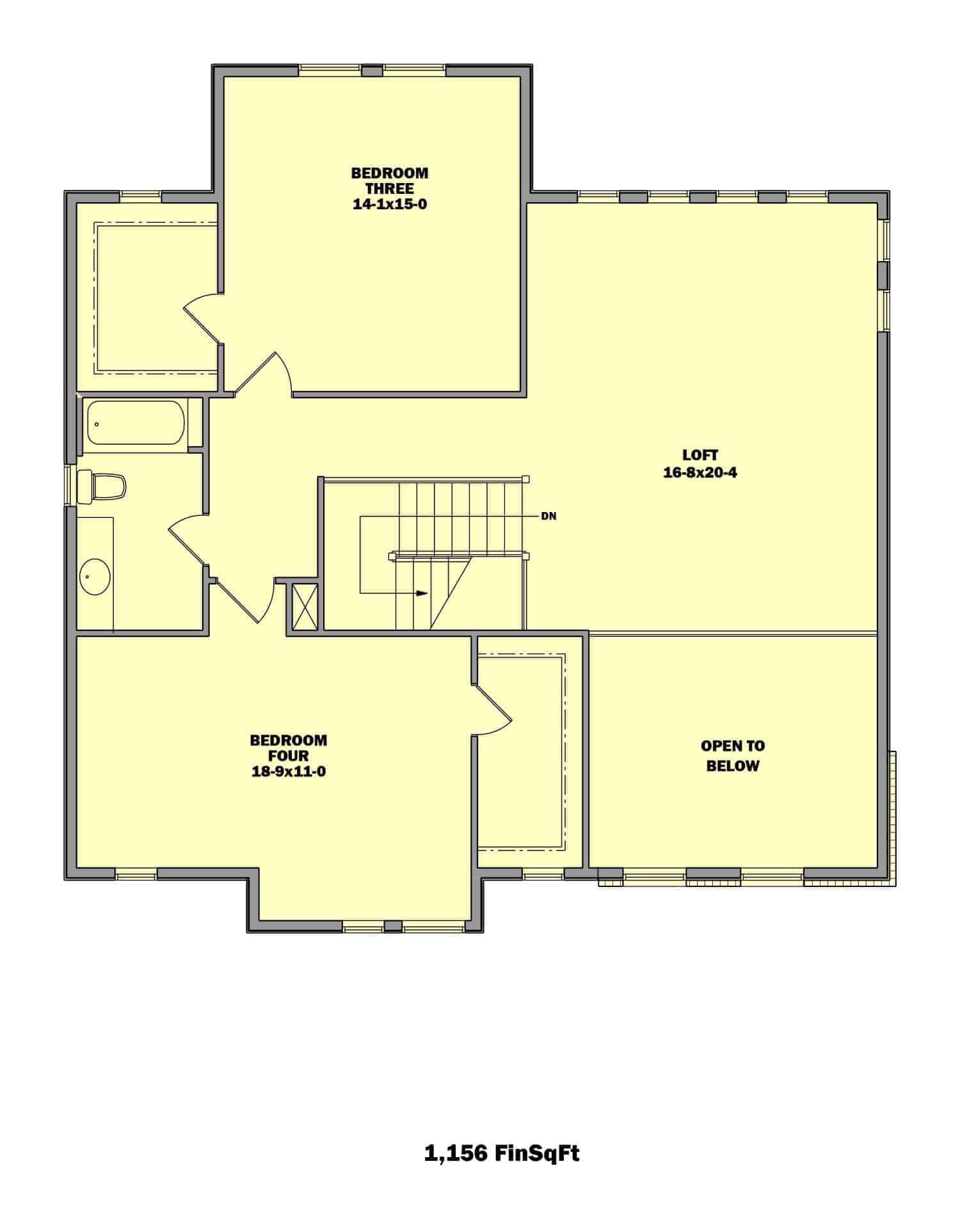 Floor Plan Upper Level