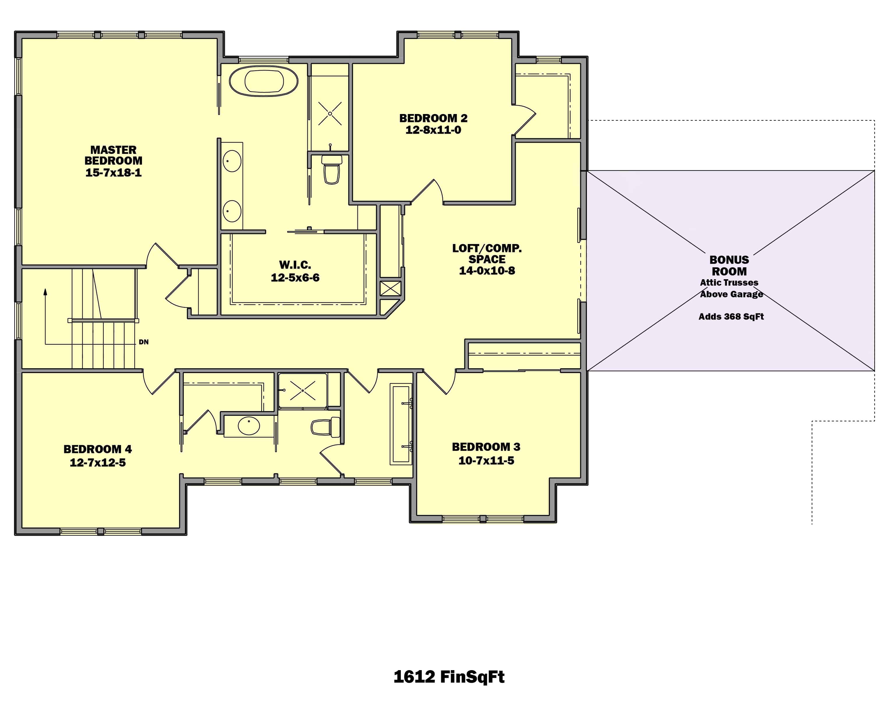Floor Plan Upper Level