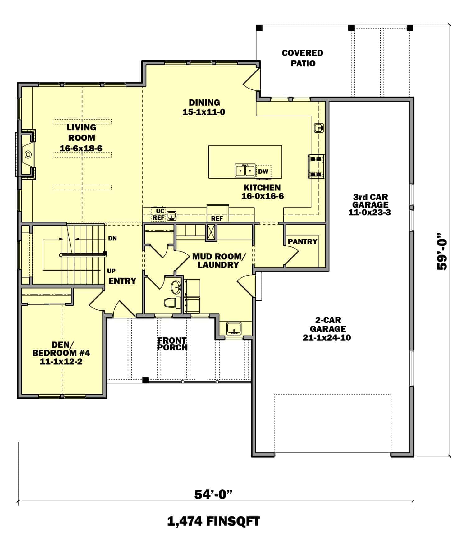 Floor Plan Main Level