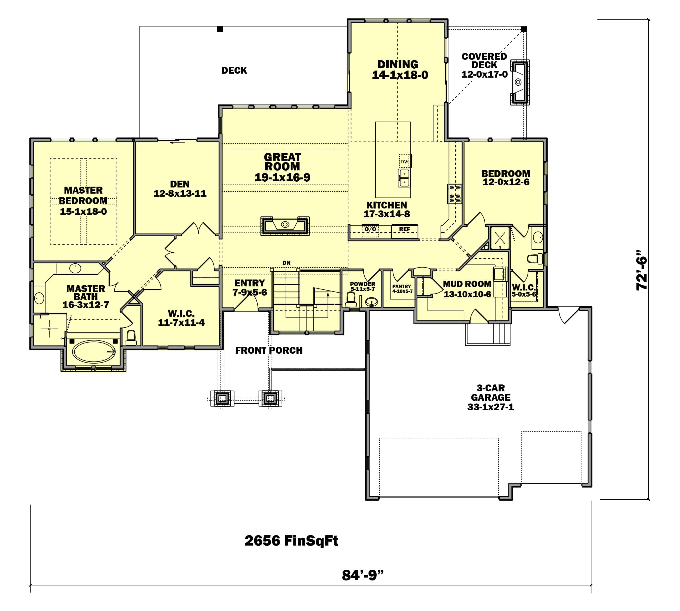 Floor Plan Main Level