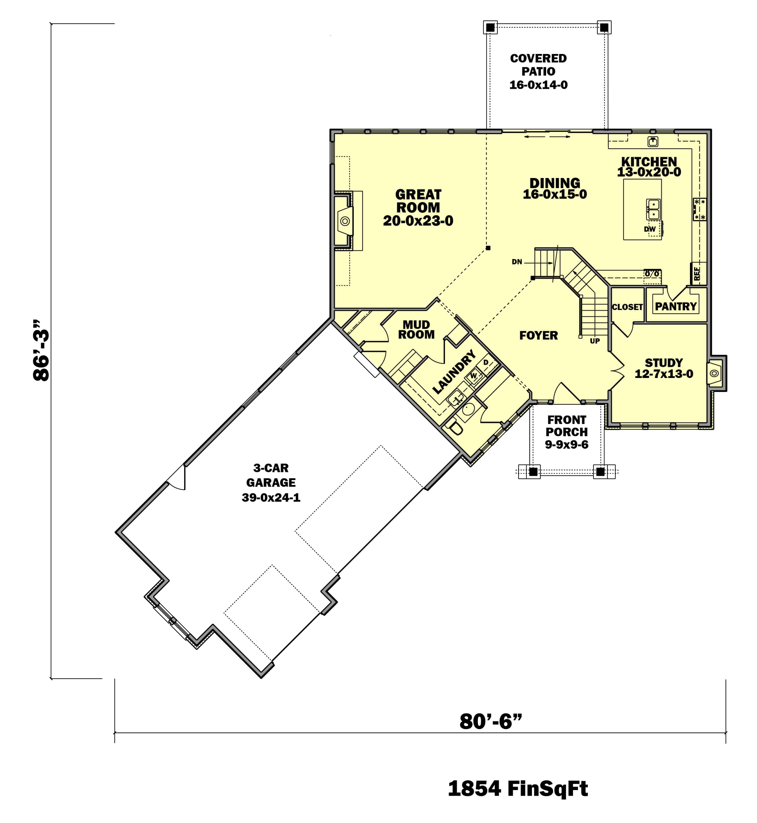 Floor Plan Main Level