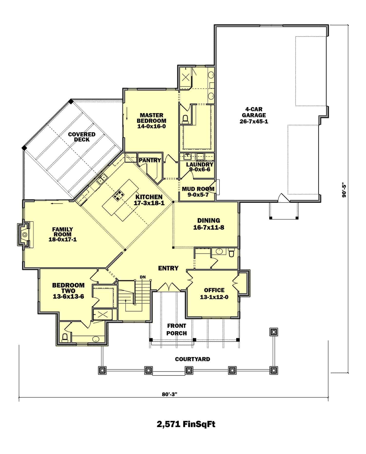 Floor Plan First Story