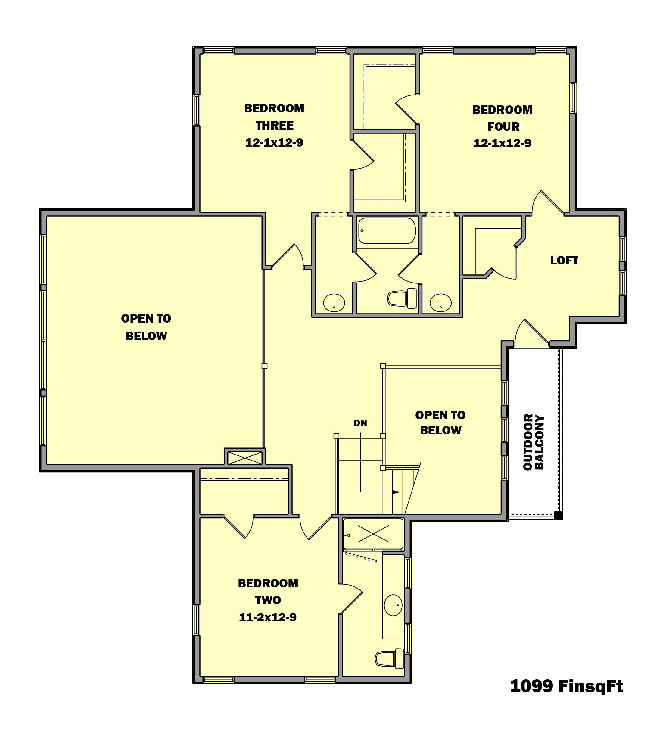 Floor Plan Upper Level
