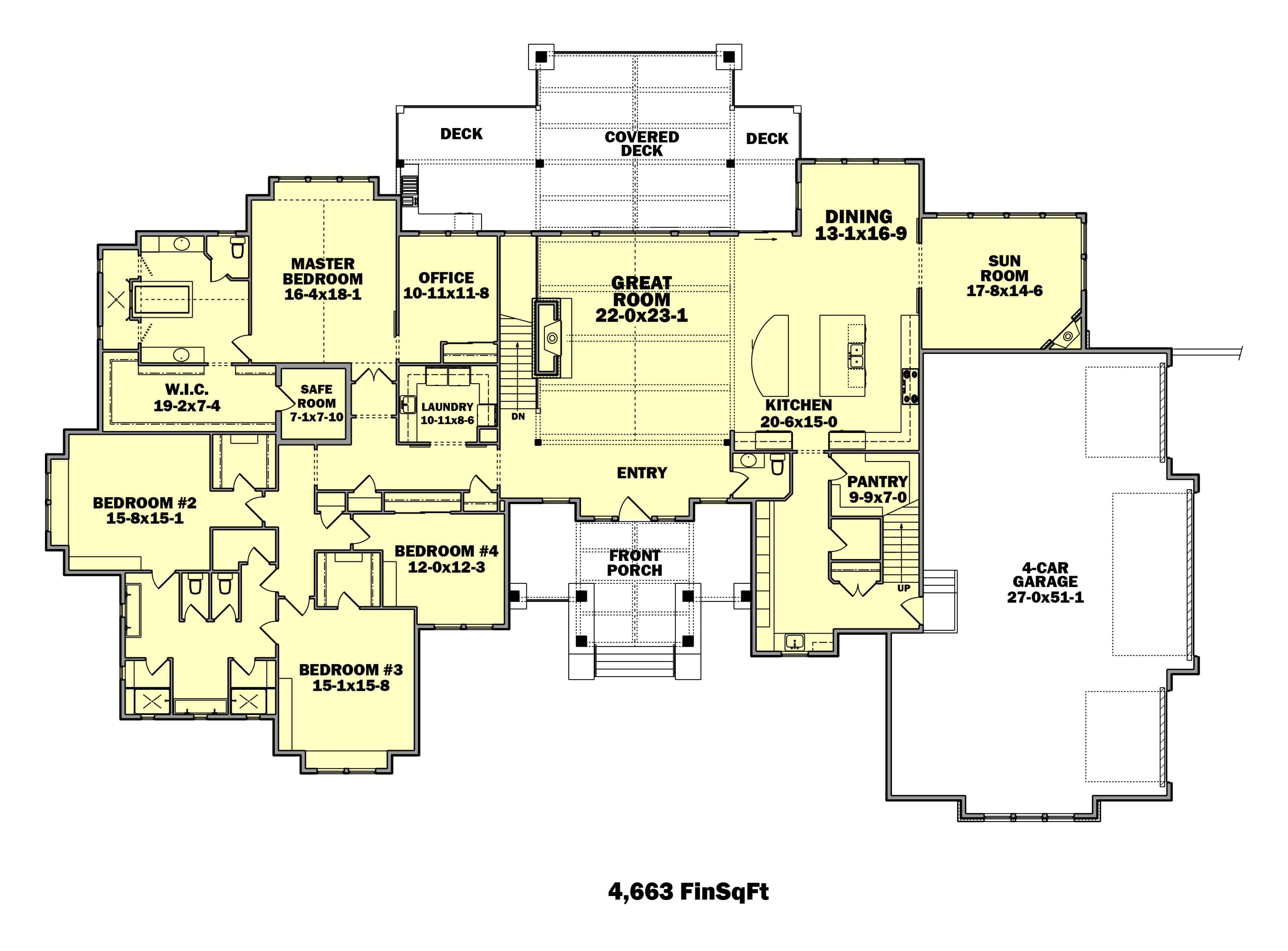 Floor Plan Main Level