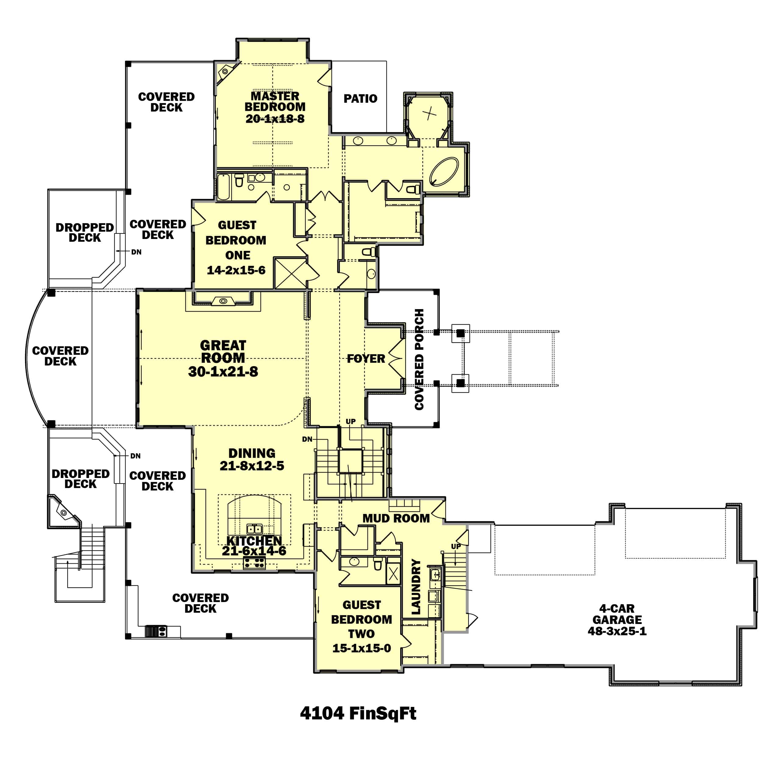 Floor Plan Main Level