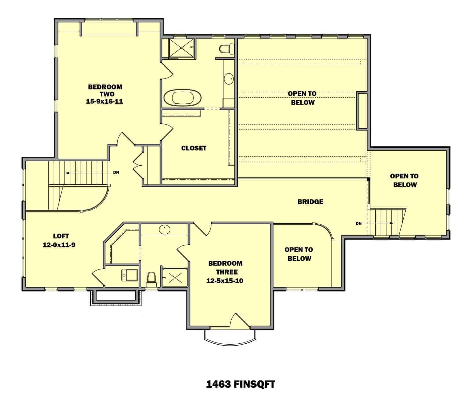Floor Plan Upper Level