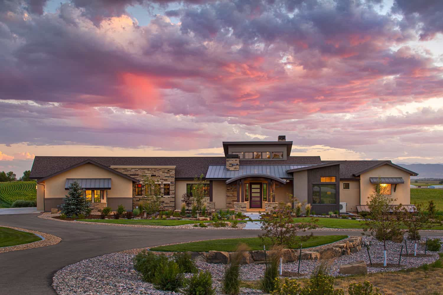 2–5-Bedroom, 2658–4354 Sq Ft Contemporary House - Plan #161-1125 - Front Exterior