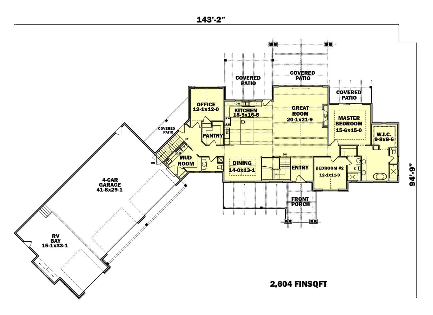 Floor Plan Main Level
