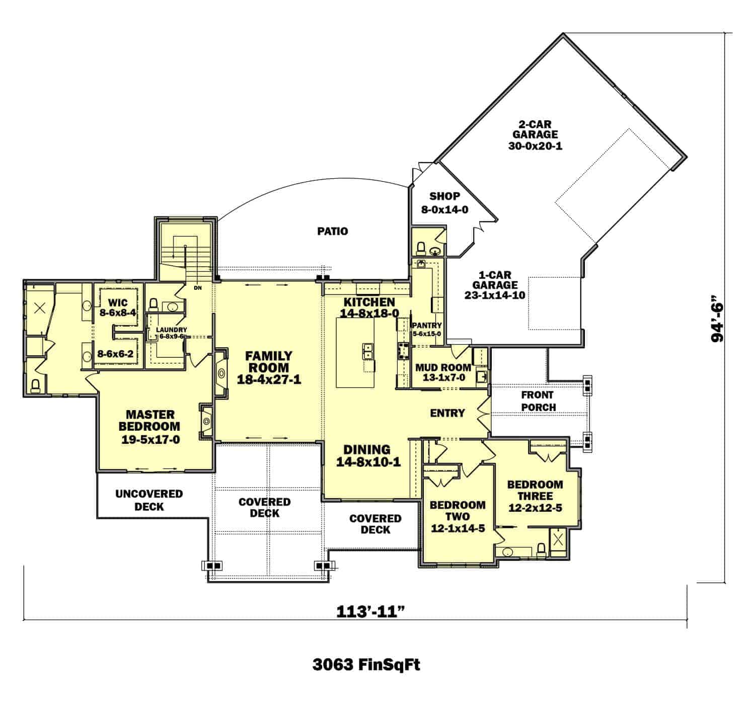 Floor Plan First Story