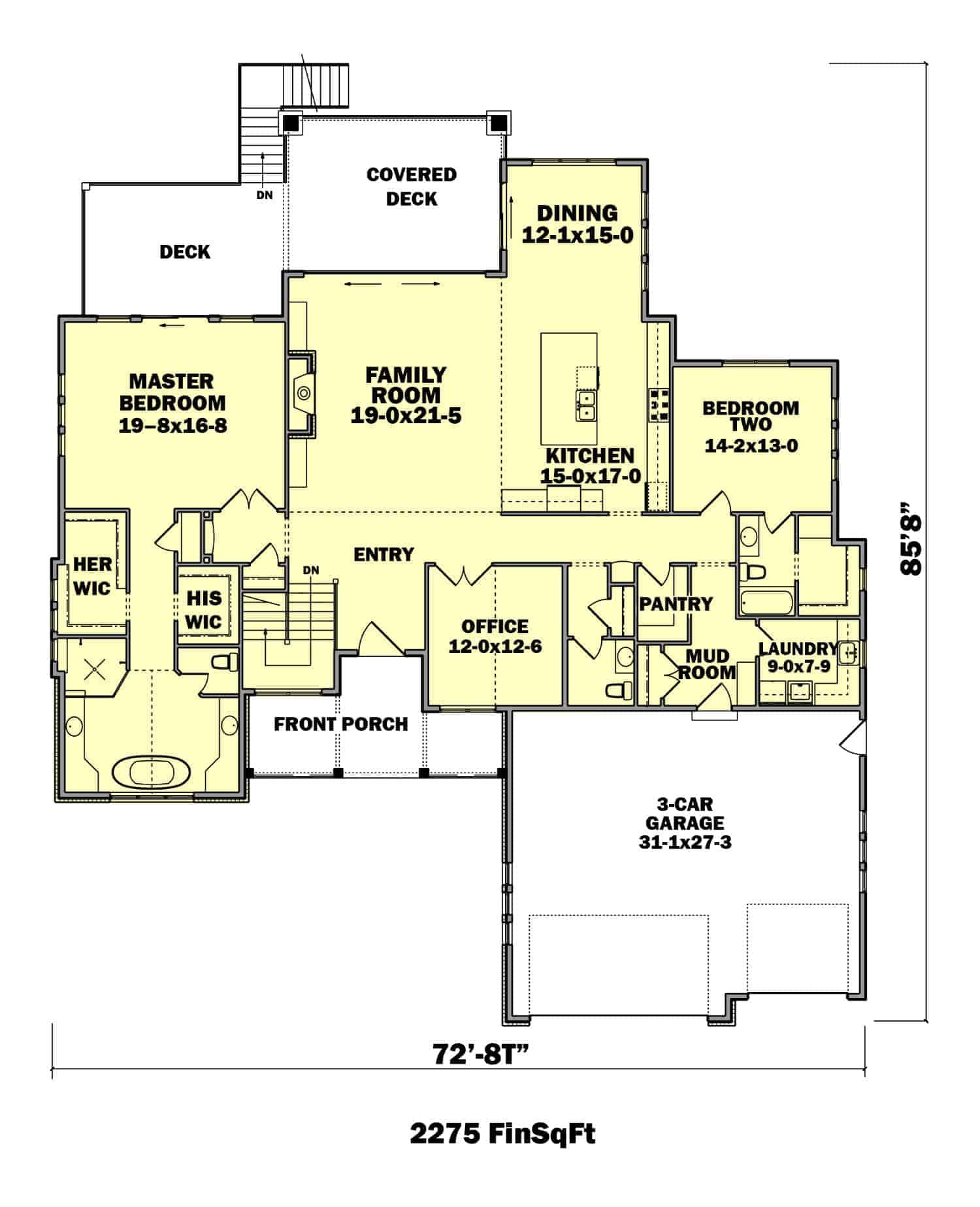 Floor Plan First Story