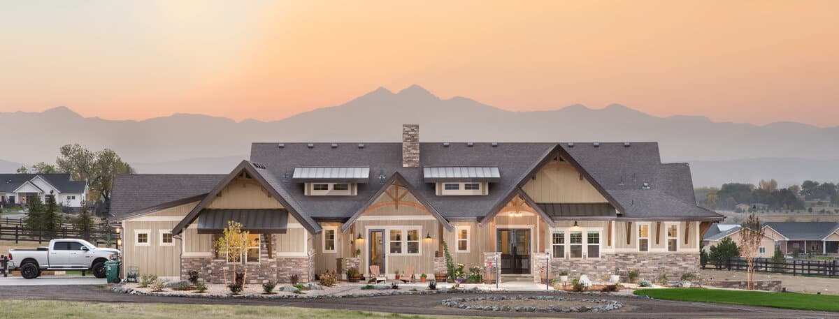 2–4-Bedroom, 2889–4850 Sq Ft Ranch Home - Plan #161-1147 - Main Exterior