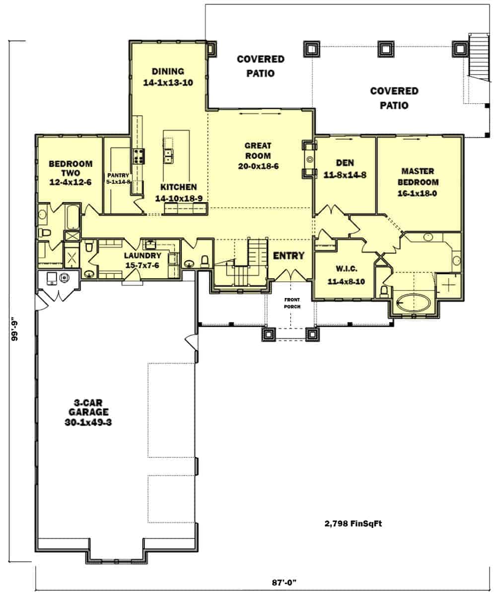 Floor Plan First Story