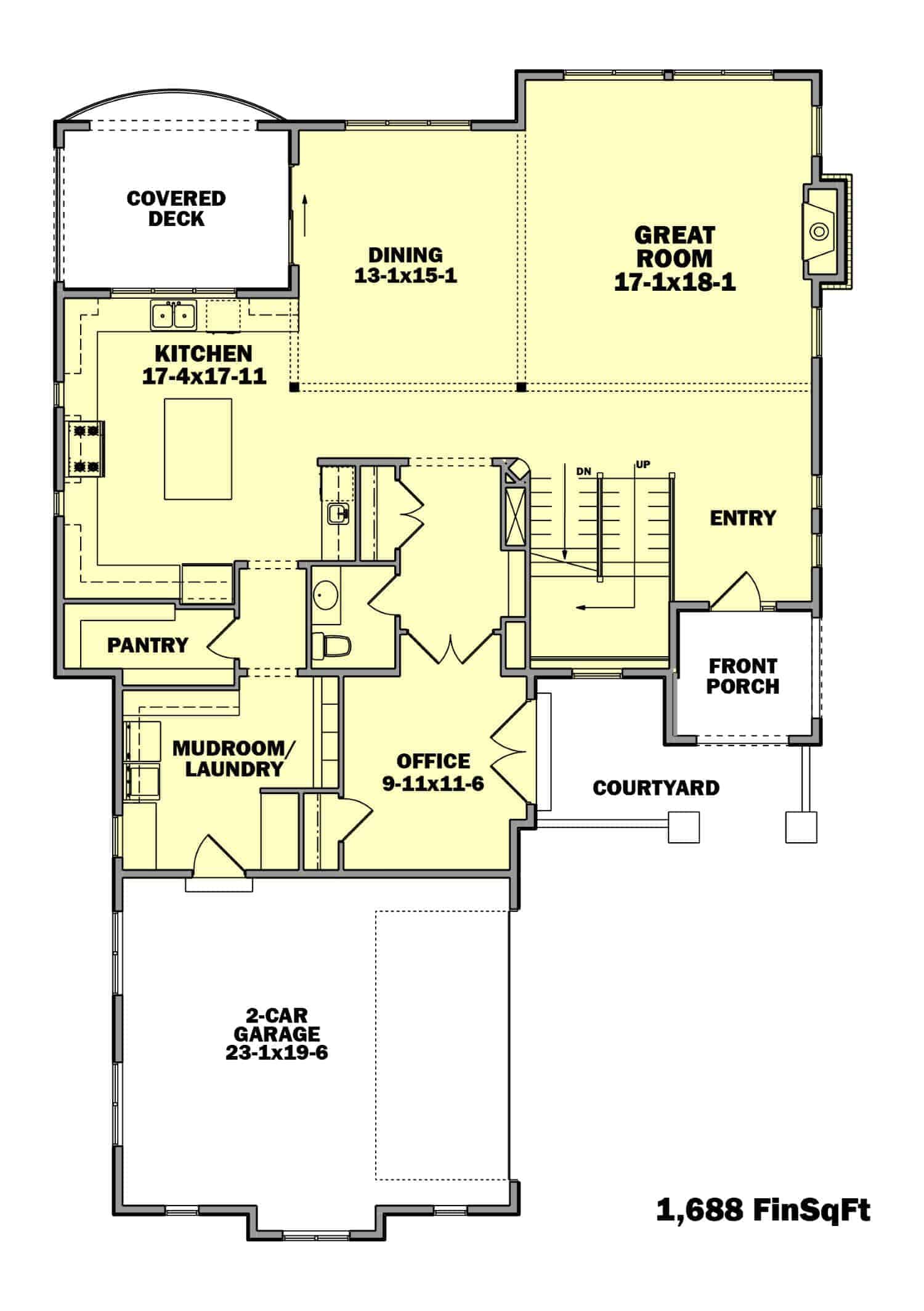 Floor Plan First Story