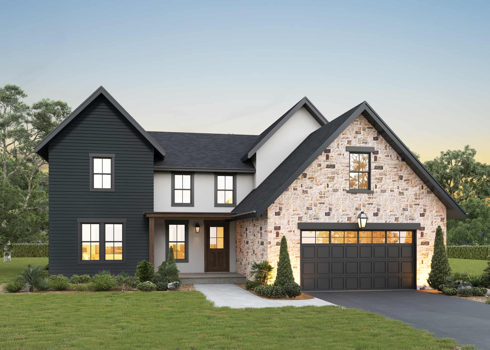 5-Bedroom, 2884 Sq Ft European Home Plan - 161-1164 - Main Exterior