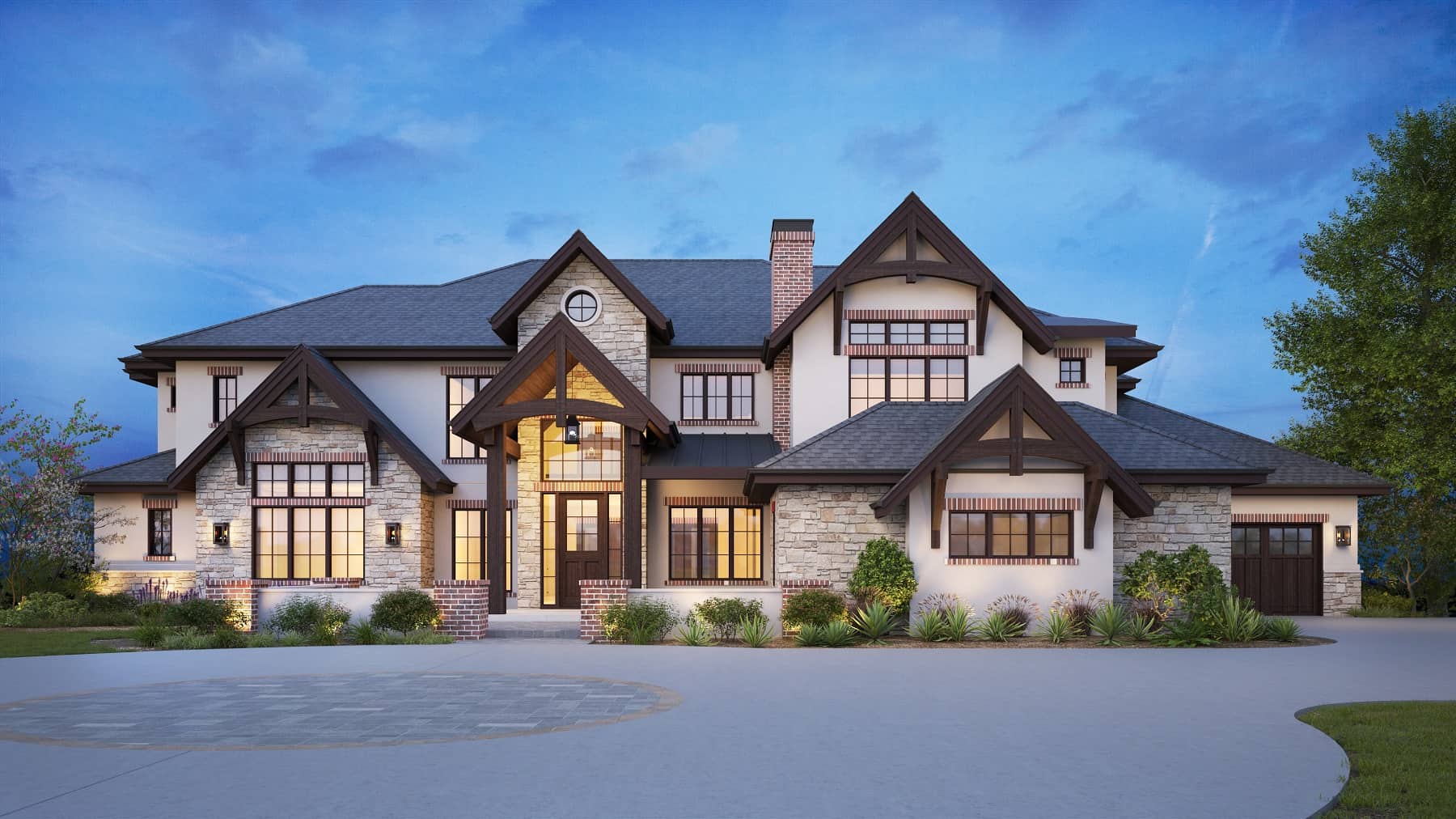 Luxury Floor Plan - 5-7 Bedrms, 5.5-8 Baths - 5628-8565 Sq Ft - #161-1177