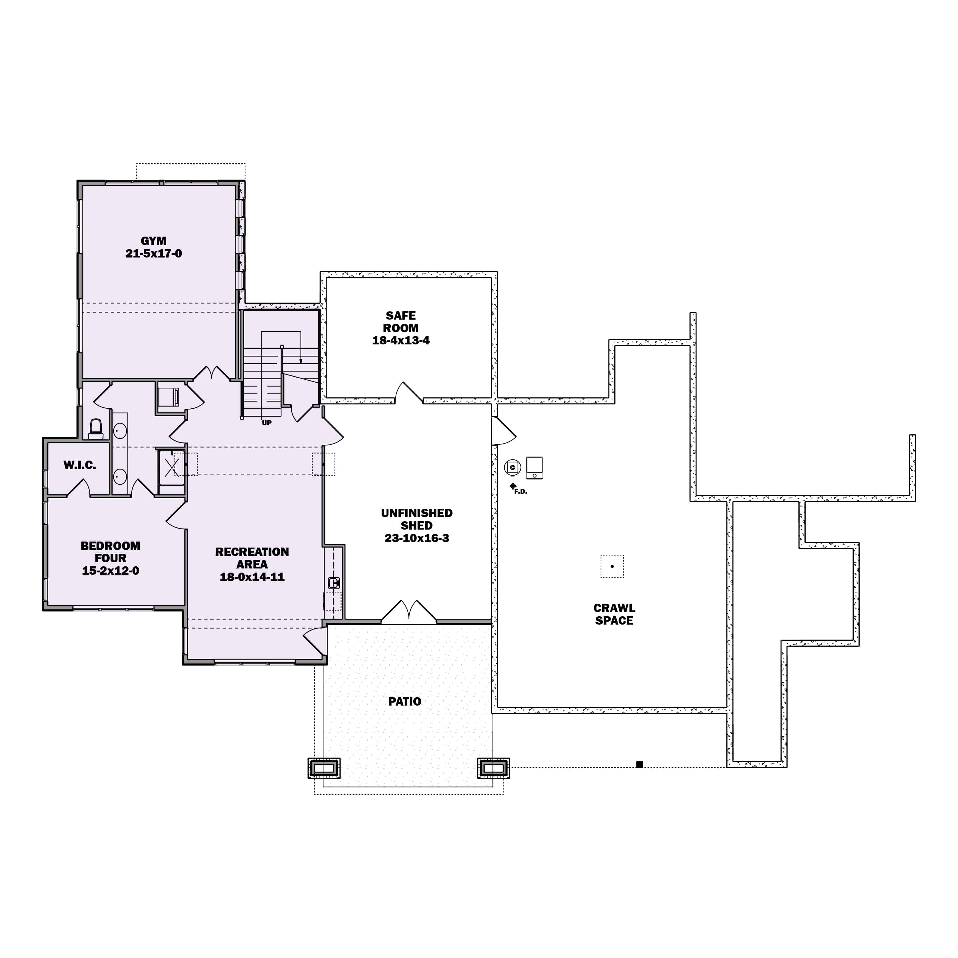 Basement Option Layout