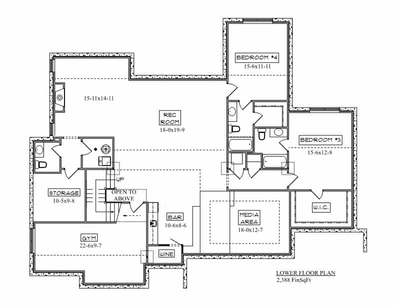 Basement Option Layout