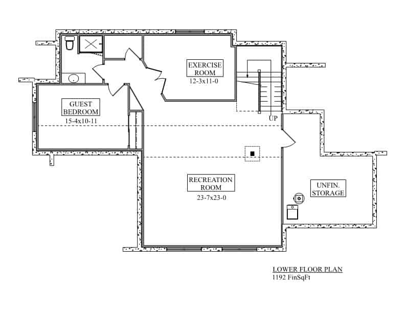 Basement Option Layout