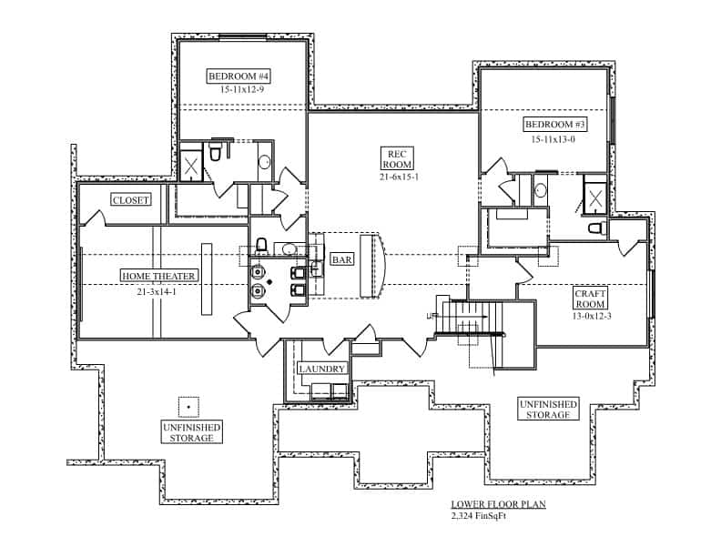 Basement Option Layout