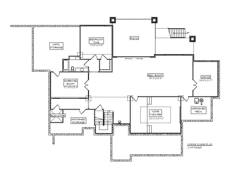 Basement Option Layout
