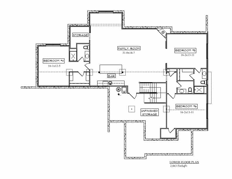Basement Option Layout