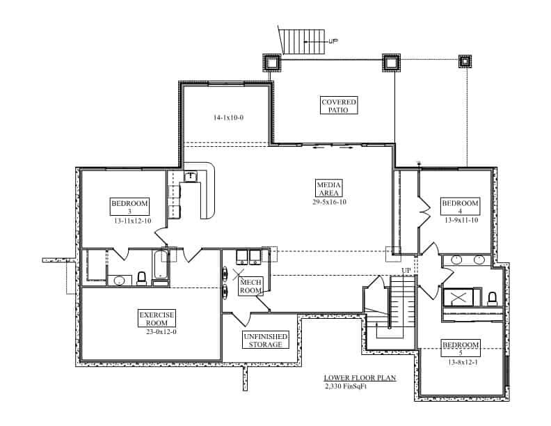 Basement Option Layout
