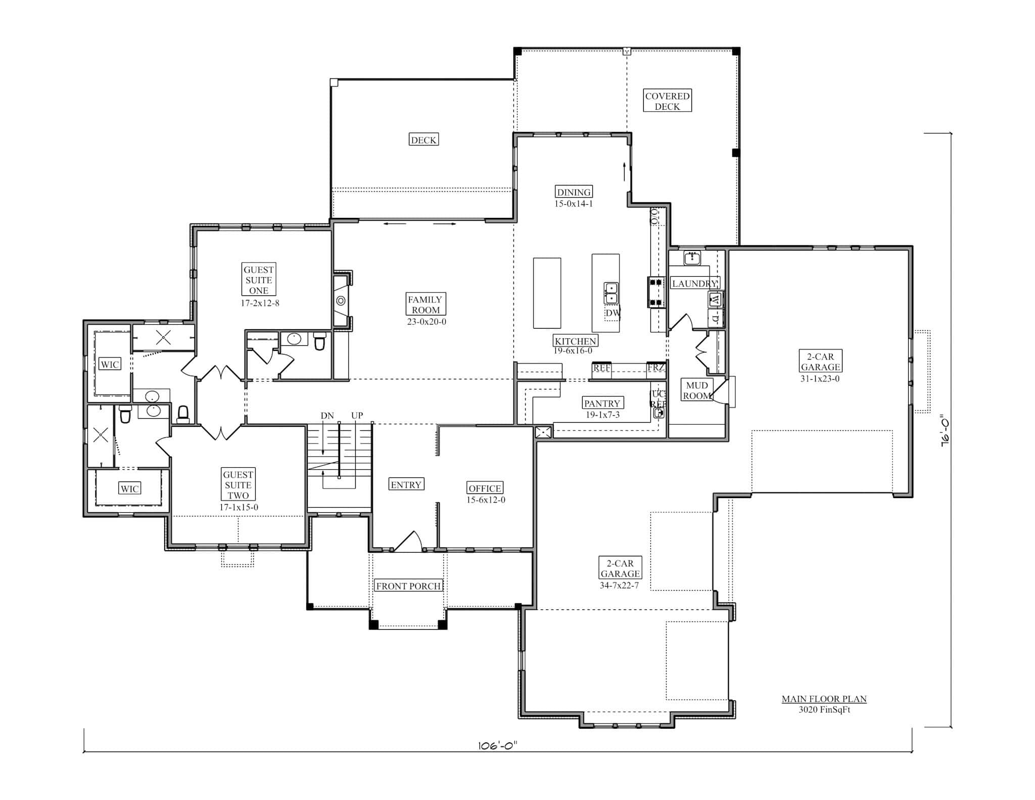 Floor Plan First Story