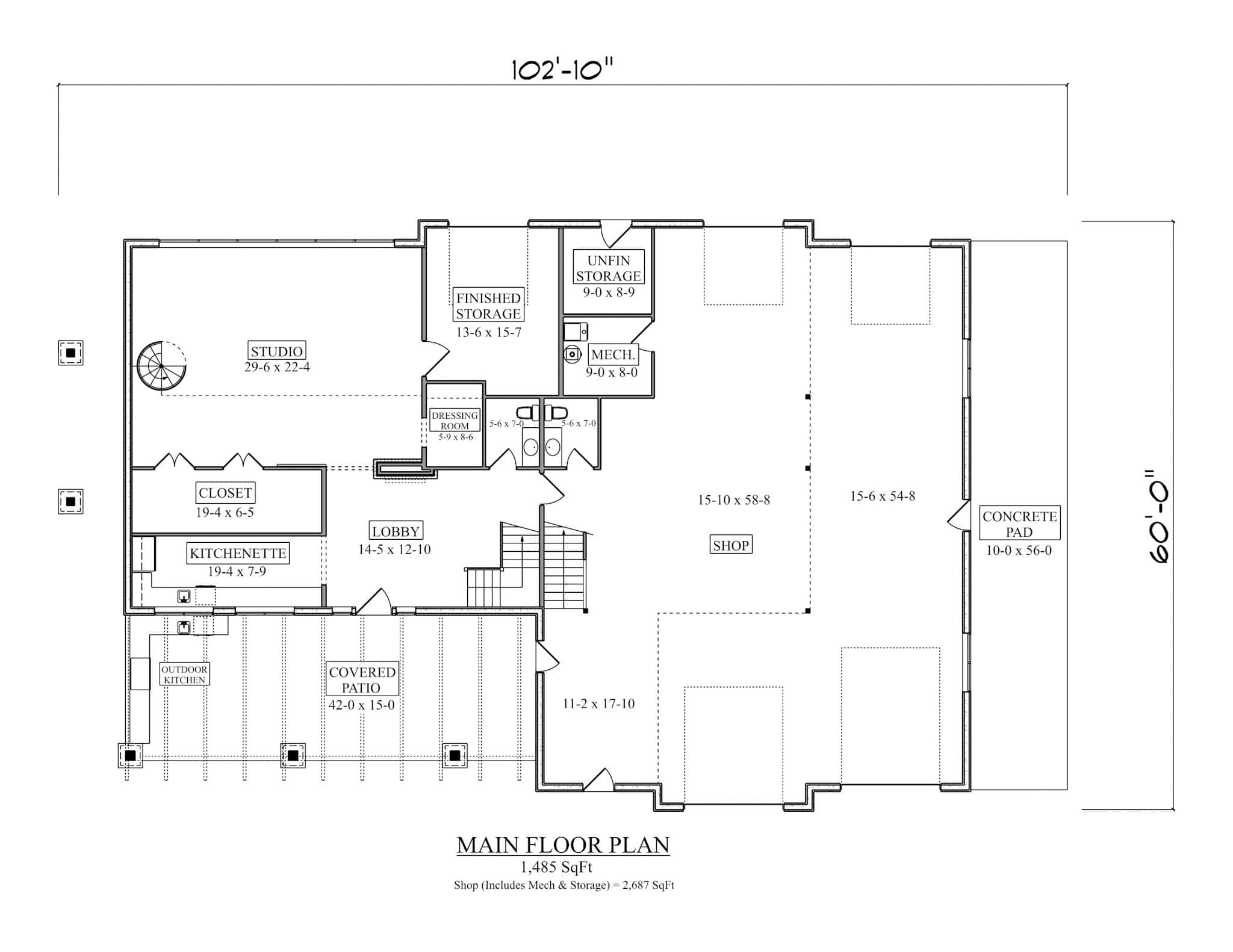 Floor Plan First Story