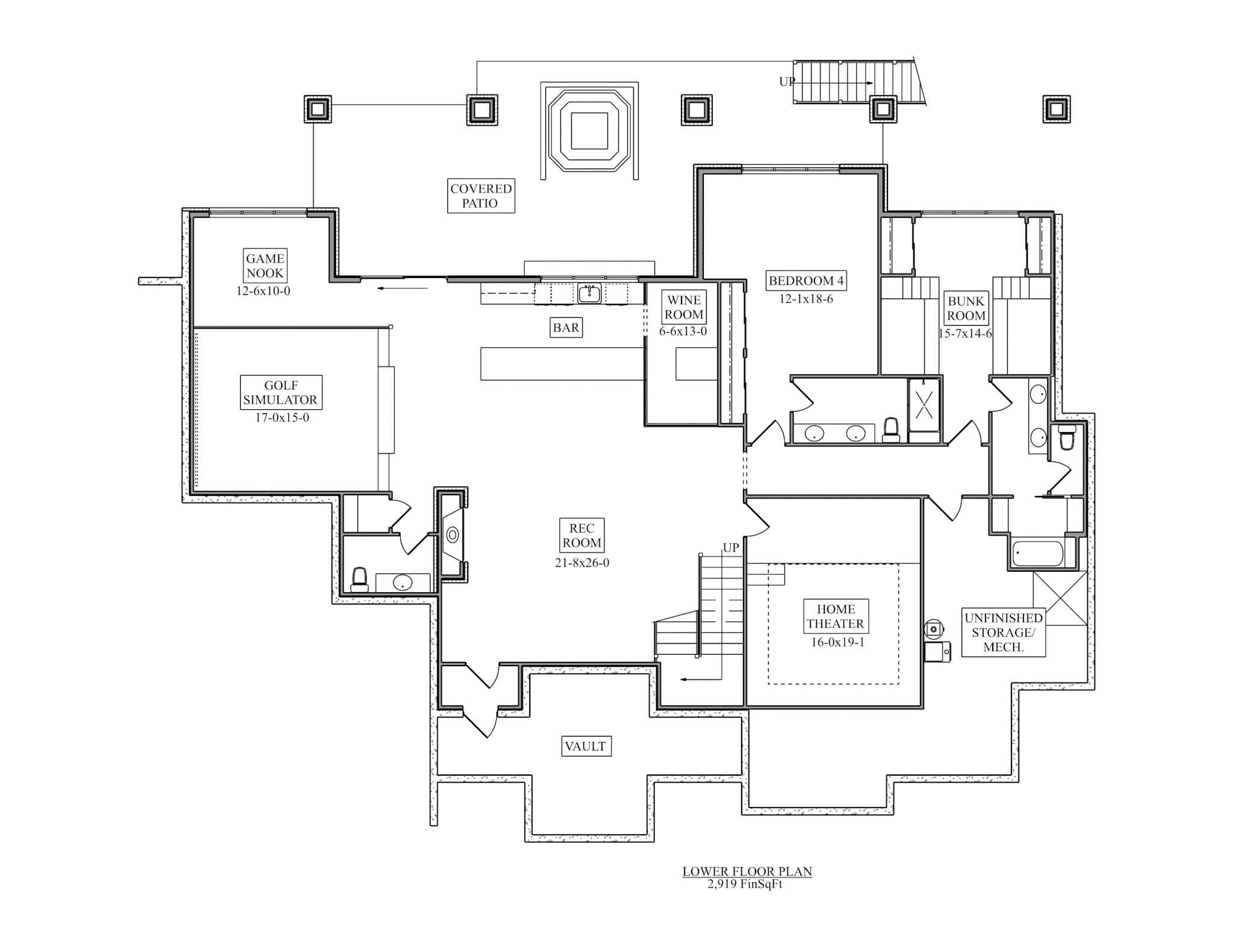 Basement Option Layout