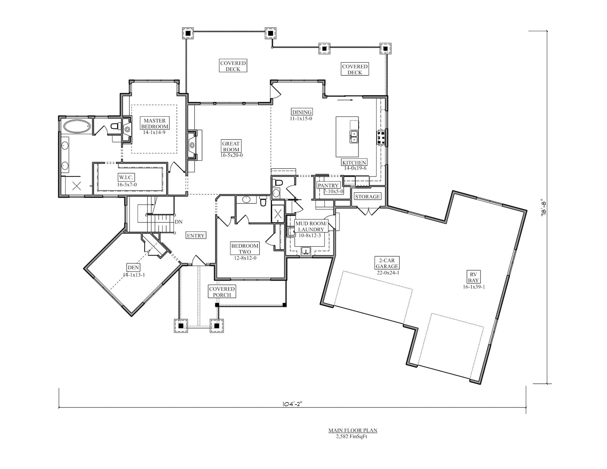 Floor Plan First Story