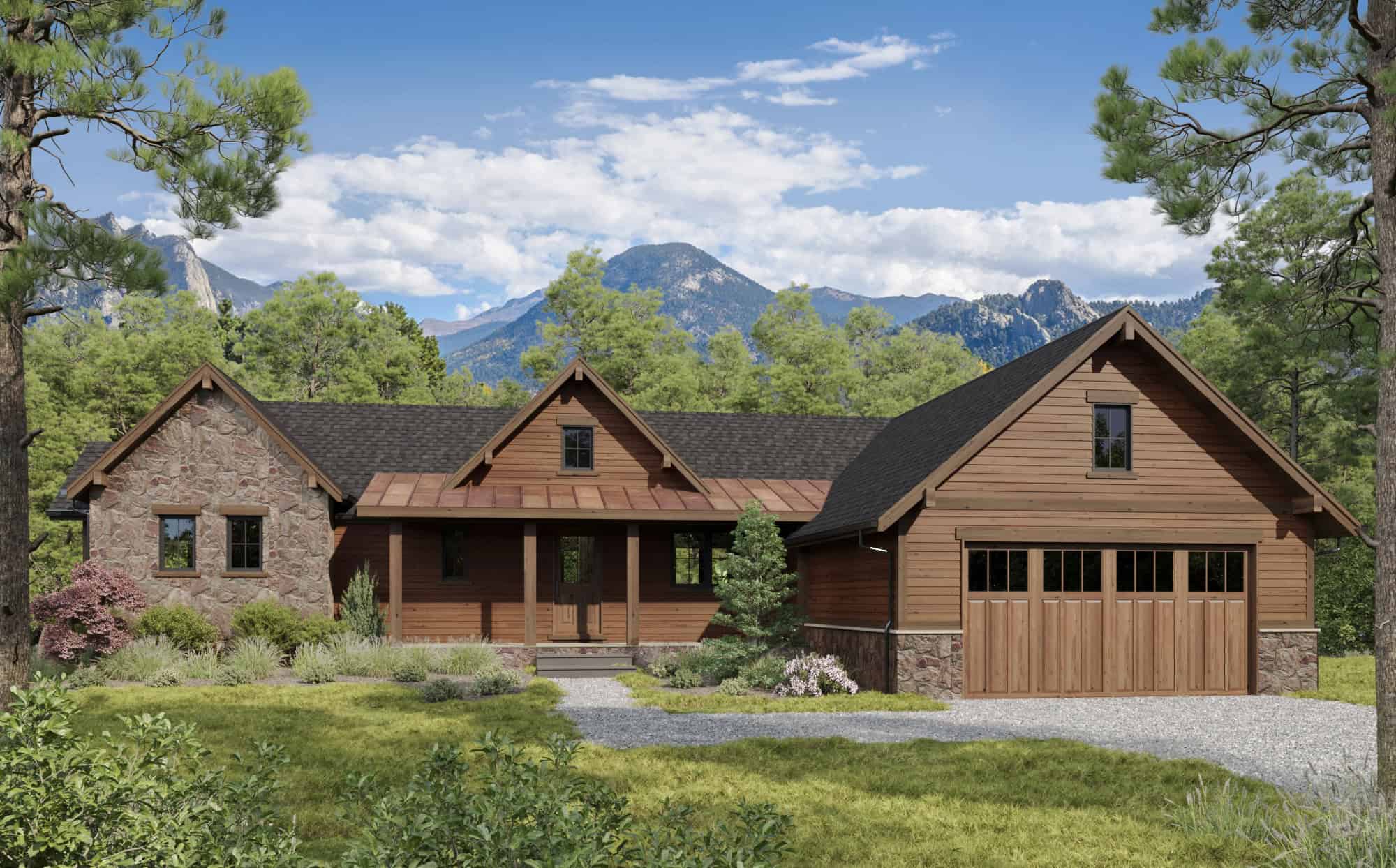 Rustic Plan, 1-4 Bedrms, 1.5-2.5 Baths, 1553-2797 Sq Ft #161-1277